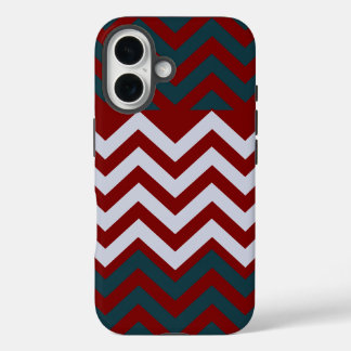 Rustic Monogram Groovy Chic iPhone 16 Case