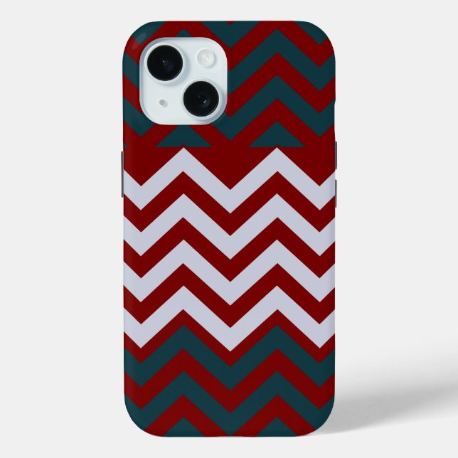 Rustic Monogram Groovy Chic Case-Mate iPhone Case (Back)