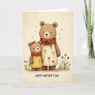 Rustic Mothers Day Art Card