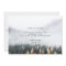 Rustic Mountain Pine Tree Bridesmaid Proposal Card