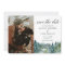 Rustic mountains forest Save the Date photo