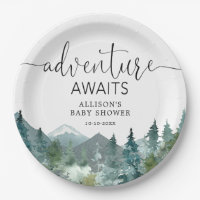 Rustic mountains outdoor theme forest woods