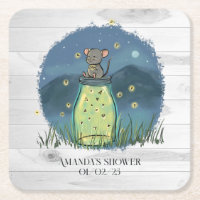 Rustic Mouse Firefly Mason Jar