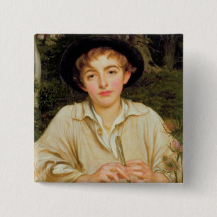 Rustic Music 15 Cm Square Badge
