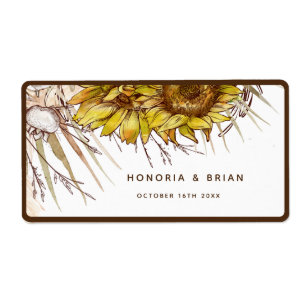 Rustic Mustard Sunflower