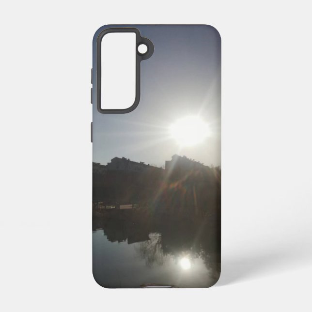 Rustic Nature Sunset  Samsung Galaxy S21 Case (Back)