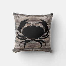 rustic nautical CRAB | Cushion