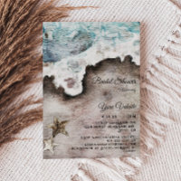 Rustic Ocean | Beach Destination Bridal Shower