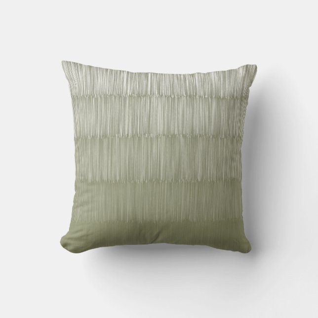 Rustic Ombre Sage Cushion (Front)