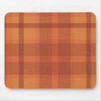 Rustic Orange Autumn Fall Plaid Tartan Wrapping P