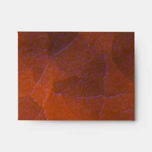 Rustic Orange Brown Blue Hightlights Abstract Art Envelopes