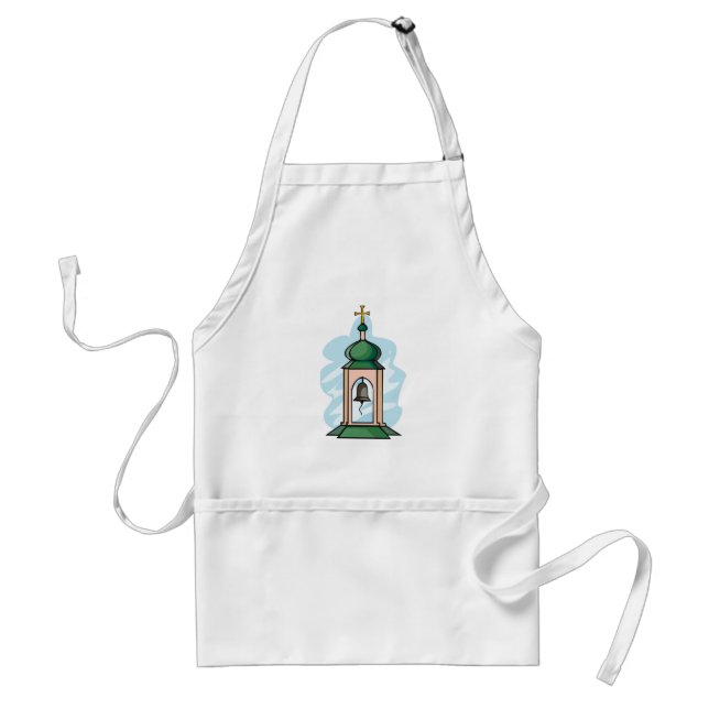 Rustic Orthodox Church Belfry Standard Apron (Front)