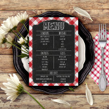 Rustic Outdoor BBQ Grilling Party Chalkboard Sign