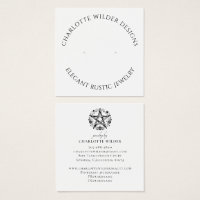 Rustic Pagan Wiccan Pentacle Jewellery Earring