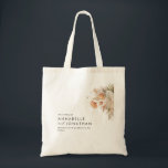 Rustic pampas grass floral the wedding of tote bag<br><div class="desc">Terracotta natural botanical modern minimal pampas grass rustic wedding tote. Part of a modern collection.</div>