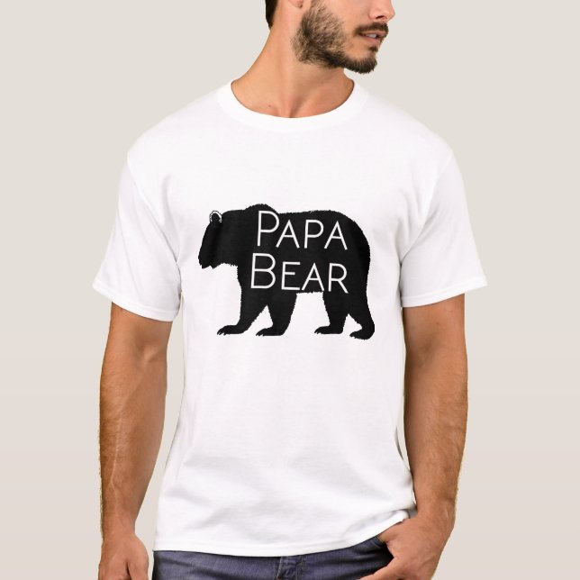 Rustic Papa Bear Shirt (Front)