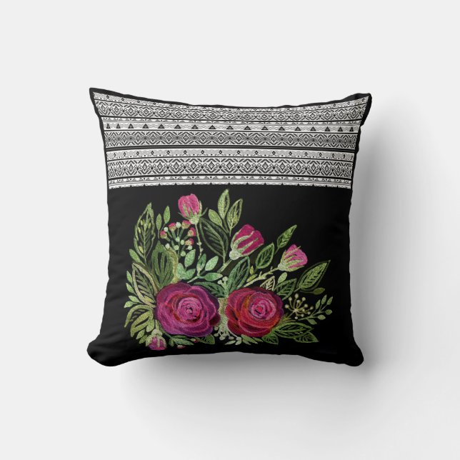 Rustic patchwork, patchwork cushion (Front)