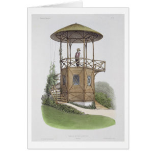 Rustic Pavilion at Marcilly, from 'Habitations Cha