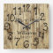 Rustic Personalised Brown Wood Custom