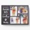 Rustic Pet Dog Memorial Keepsake Photo Collage