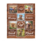 Rustic Pet Memorial Unique Photo Collage