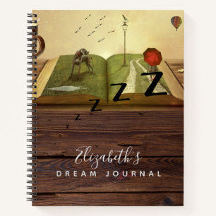 Rustic Photo Dream Journal Analysis Record