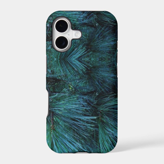 Rustic Pine trees | pine forest | green conifers  (Back)