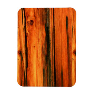 rustic pine wood boards magnet