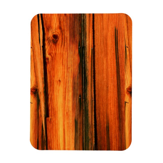rustic pine wood boards magnet (Vertical)