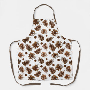 Rustic Pinecone  All-Over Print Apron
