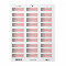 Rustic Pink and Grey Bohemian Return Address