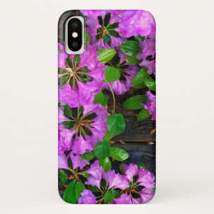 Rustic Pink Azaleas iPhone X Case