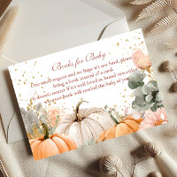 Rustic Pink Pumpkin Books for Baby 