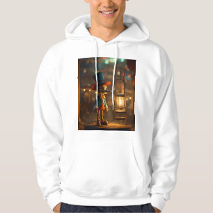 Rustic Pinocchio in the Carnival Night" Hoodie