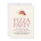 Rustic Pizza Party Invitation