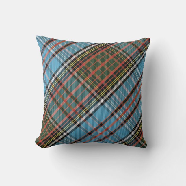 Rustic Plaid Anderson Tartan Cushion (Front)