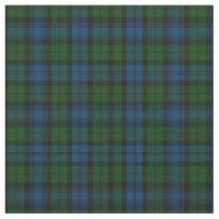 Rustic Plaid Campbell Military Green Tartan