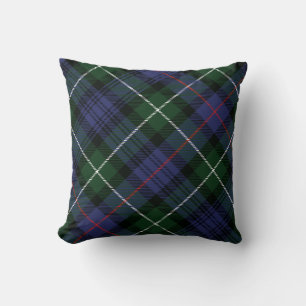 Rustic Plaid Green MacKenzie Tartan Cushion
