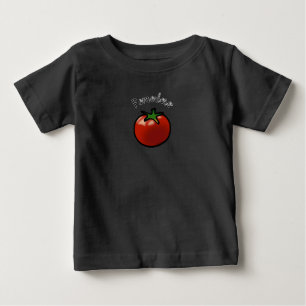 Rustic Pomodoro Italian Tomato Graphic Baby T-Shirt