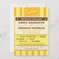 Rustic Poster: Tropical Sun Custom Wedding