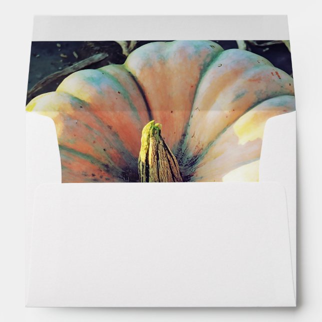 Rustic Pumpkin  Envelope (Back (Bottom))