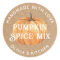 Rustic Pumpkin Handmade with Love Spice Mix Gift