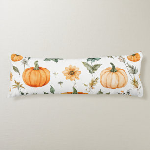 Rustic Pumpkin Pattern Body Cushion