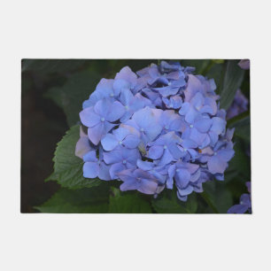 Rustic Purple Hydrangea macrophylla  Doormat