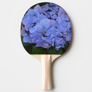 Rustic Purple Hydrangea macrophylla Ping Pong Paddle