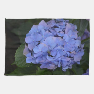 Rustic Purple Hydrangea macrophylla   Tea Towel