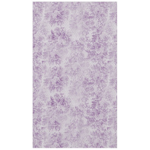 rustic purple, shabby chic,pale lavender florals, tablecloth