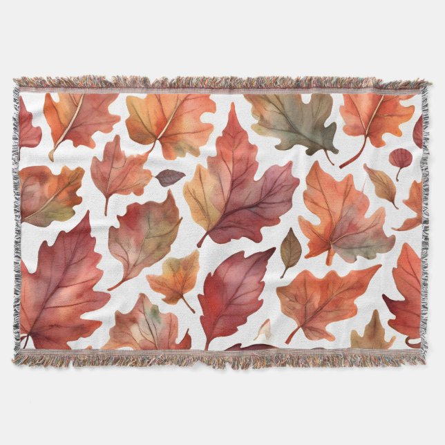 Rustic Radiance Pattern Design Throw Blanket (Front)