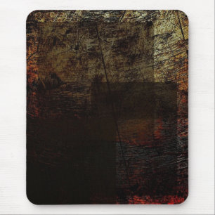 Rustic Rectangles Mouse Pad
