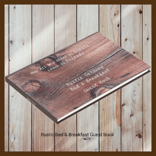 Rustic Red Barn Bed & Breakfast B&B Guest Book